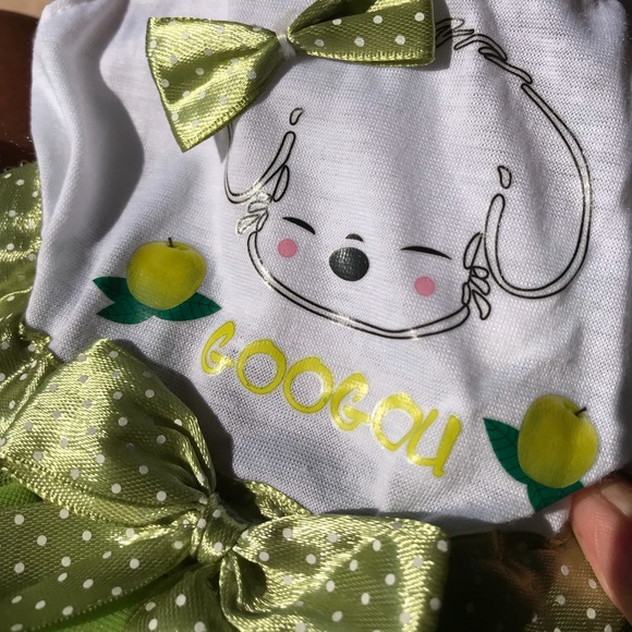 NWOT, GooGou, Size S, Lime Green, T-Back Dress - Picture 8 of 8